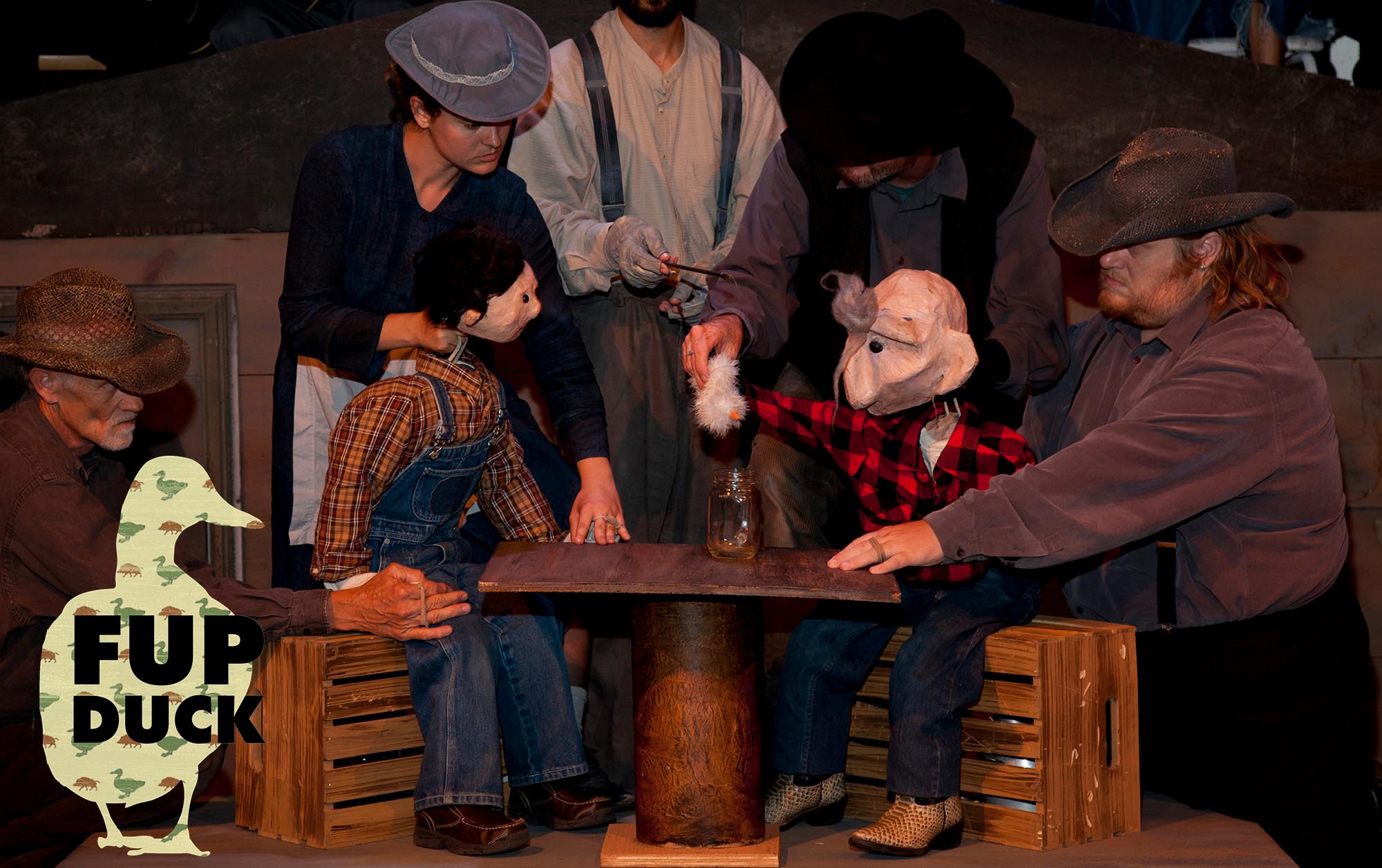 Tiny and Grandpa find Fup